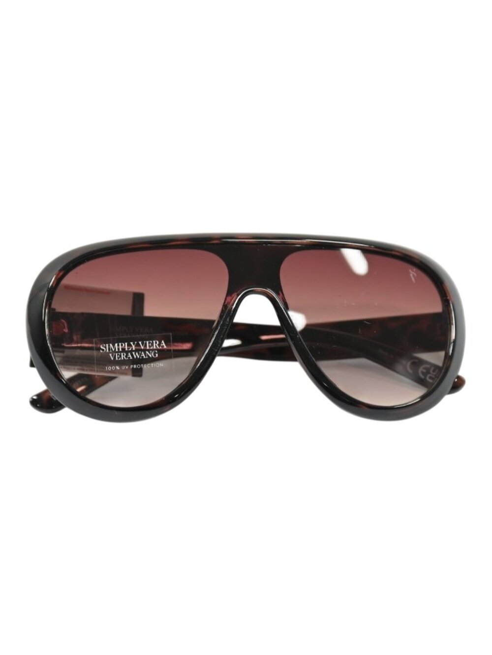 Simply Vera Vera Wang Arnie 56mm Oversized Sunglasses X73190 in Tortoise